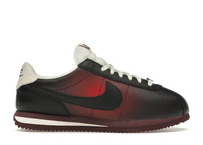 Pre-owned Nike Cortez Unmuted (women's) Sneakers In Team Red/gym Red/black