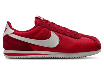 Pre-owned Nike Cortez Valentine's Day Sneakers In Light Crimson/summit White/fire Red