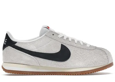 Pre-owned Nike Cortez Vintage Black (women's) Sneakers In Summit White/muslin/gum Medium Brown