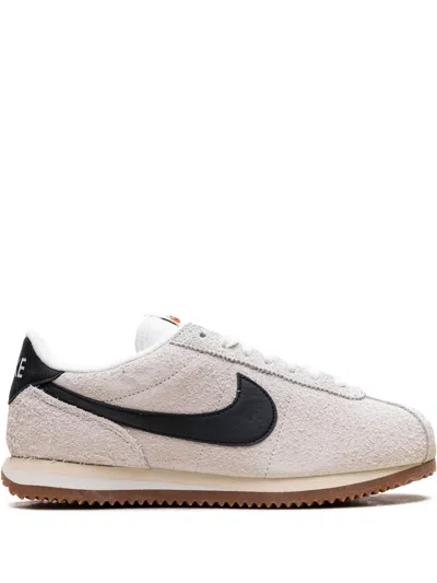 Nike Cortez Vintage Sneaker In Summit White/black/muslin/gum Med Brown