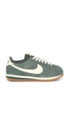 Nike Cortez Txt Sneaker In Vintage Green/muslin/gum