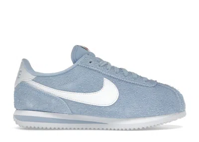 Pre-owned Nike Cortez Vintage (women's) Sneakers In Aluminum/white