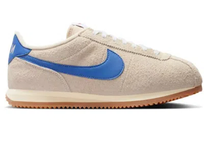 Pre-owned Nike Cortez Vintage (women's) Sneakers In Sanddrift/game Royal