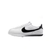 Nike Cortez Leather Sneakers In White And Black