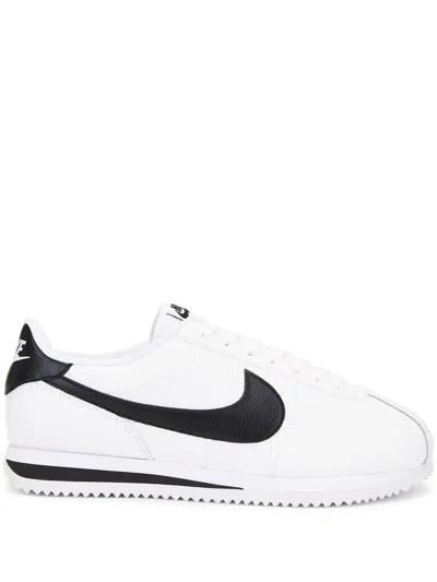 NIKE CORTEZ "WHITE/BLACK" SNEAKERS