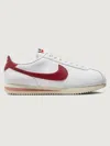 Nike Cortez In White,cedar-red Stardust-sail