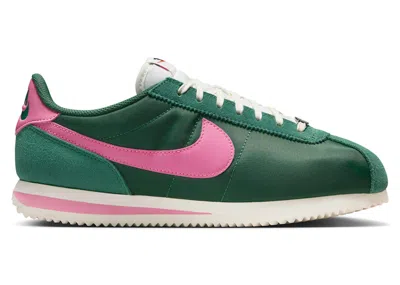 Pre-owned Nike Cortez (women's) Sneakers In Fir/sail/pinksicle