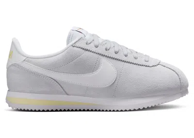 Pre-owned Nike Cortez (women's) Sneakers In Football Grey/alabaster/black