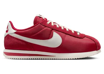 Pre-owned Nike Cortez (women's) Sneakers In Gym Red/sail