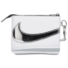 Nike Cortez Wristlet In White/chrome
