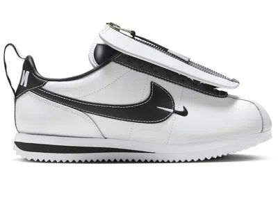 Pre-owned Nike Cortez Yin And Yang Shroud (women's) Sneakers In White/black
