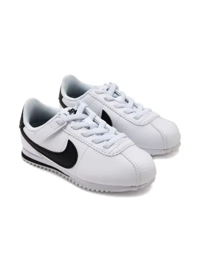 Nike Kids' Cortwz Swoosh-detail Sneakers In White