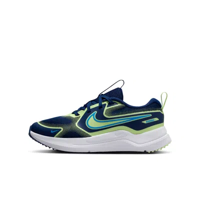 Nike Babies' Cosmic Runner Big Kids' Road Running Shoes In Blue