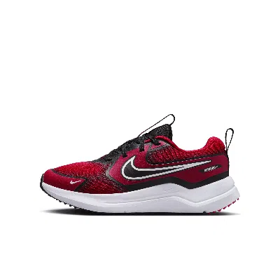 Nike Babies' Cosmic Runner Big Kids' Road Running Shoes In Red