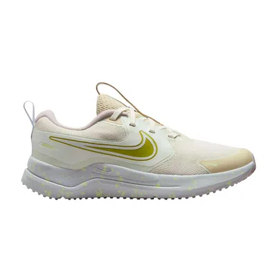 Pre-owned Nike Cosmic Runner Gs 'sail Bright Cactus' | Cream | Kid's Size 5 In White
