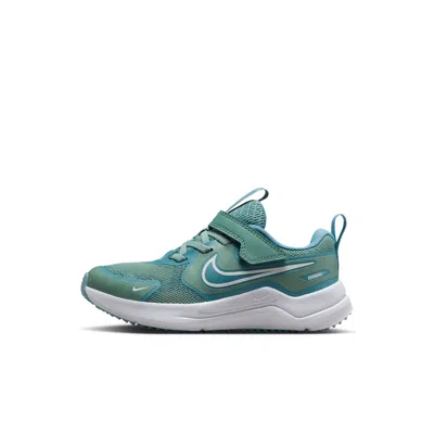 Nike Babies' Cosmic Runner Little Kids' Shoes In Green