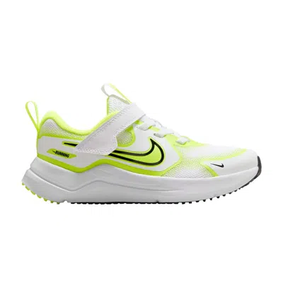 Pre-owned Nike Cosmic Runner Ps 'white Volt Black' | Kid's Size 1.5