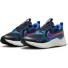 Nike Cosmic Runner Running Shoe In Black/royal/white