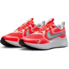 Nike Cosmic Runner Running Shoe In Crimson/platinum/black