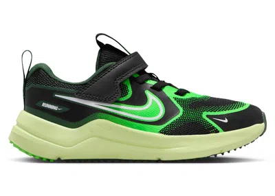 Pre-owned Nike Cosmic Runner Sneakers In Black/light Liquid Lime/fir