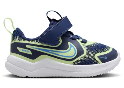 Pre-owned Nike Cosmic Runner Sneakers In Blue Void/barely Volt/university Blue