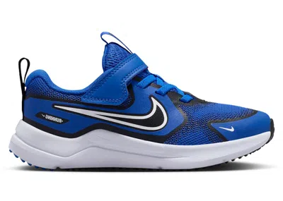 Pre-owned Nike Cosmic Runner Sneakers In Game Royal/black/white In Multi