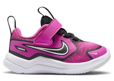 Pre-owned Nike Cosmic Runner Sneakers In Laser Fuchsia/black/white