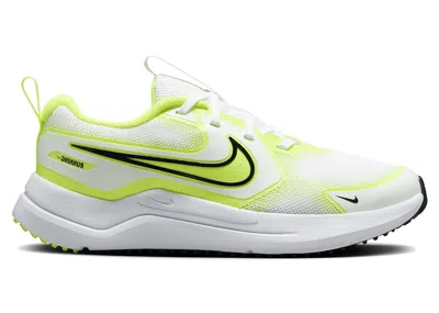 Pre-owned Nike Cosmic Runner Sneakers In White/volt/black