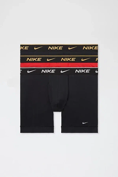 Nike Cotton Stretch Boxer Brief 3-pack In Red, Men's At Urban Outfitters