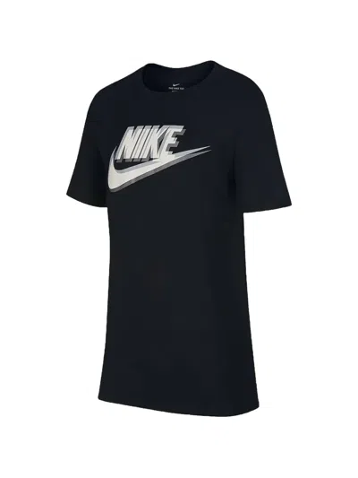Nike Kids' Cotton T-shirt In Black