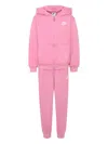 Nike Cotton Tracksuit Set In Pink