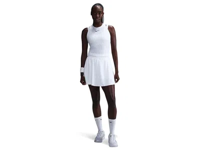 Nike Court Ace Advantage Dri-fit Tennis Skirt In White