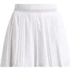 Nike Court Advantage Dri-fit Pleated Tennis Skort In White