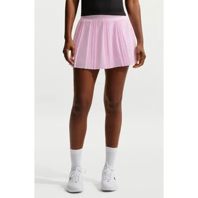 Nike Court Advantage Dri-fit Pleated Tennis Skort In Pink