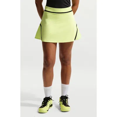 Nike Court Advantage Dri-fit High Waist Tennis Skort In Multi