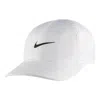Nike Unisex Dri-fit Club Unstructured Featherlight Cap In White