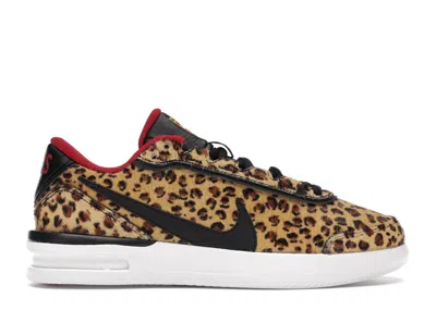 Pre-owned Nike Court Air Vapor Wing Leopard (women's) Sneakers In Black/gym Red/white In Multi