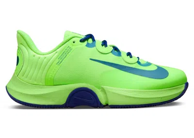 Pre-owned Nike Court Air Zoom Gp Turbo Hc Naomi Osaka Silence Is Violence (women's) Sneakers In Lime Blast/indigo F