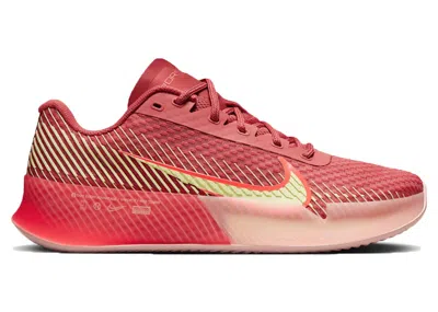 Pre-owned Nike Court Air Zoom Vapor 11 Clay (women's) Sneakers In Adobe/hot Punch/barely Volt In Multi