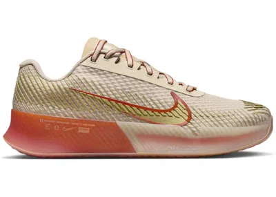Pre-owned Nike Court Air Zoom Vapor 11 Hc Prm J'aime Paris Collection (women's) Sneakers In Sanddrift/rust Factor/g