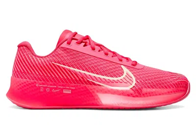 Pre-owned Nike Court Air Zoom Vapor 11 Hc (women's) Sneakers In Aster Pink/hot Punch/white In Multi