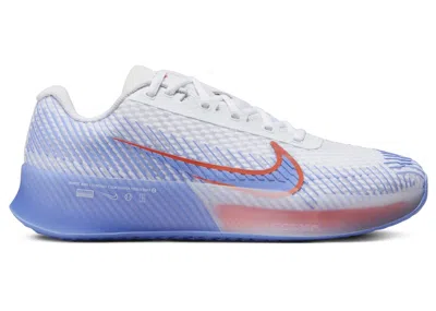 Pre-owned Nike Court Air Zoom Vapor 11 Hc (women's) Sneakers In White/light Wild Mango/royal Pulse In Multi