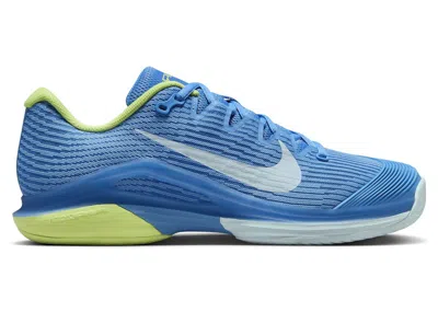 Pre-owned Nike Court Air Zoom Vapor 12 Hc Glacier Blue (women's) Sneakers In Blue Beyond/light Lemon Twist/star Blu