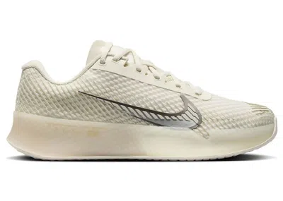 Pre-owned Nike Court Air Zoom Vapor Pro 11 Premium Hc Gold Flair Pack (women's) Sneakers In Pale Ivory/light Orewoo
