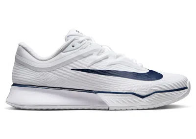 Pre-owned Nike Court Air Zoom Vapor Pro 3 Premium Hc (women's) Sneakers In White/midnight Navy Blue In Multi