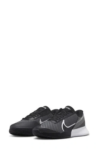 Nike Court Air Zoom Vapor Pro Tennis Shoe In Black