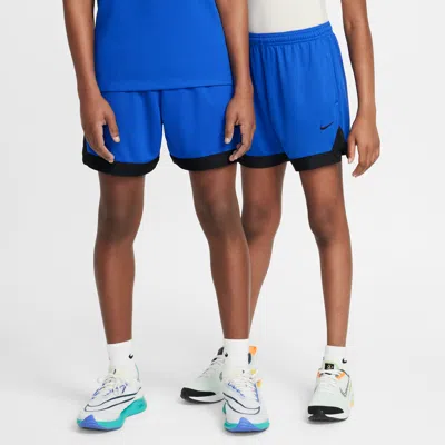 Nike Court Big Kids' Dri-fit 5" Basketball Shorts In Blue