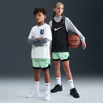 Nike Court Big Kids' Dri-fit 5" Basketball Shorts In Green