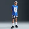 Nike Court Big Kids' Dri-fit Basketball Shorts In Blue