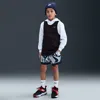 Nike Court Big Kids' Dri-fit Basketball Shorts In Black